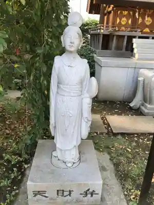 成子天神社の像