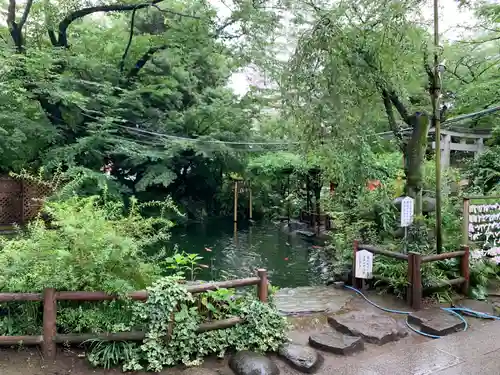 愛宕神社の庭園