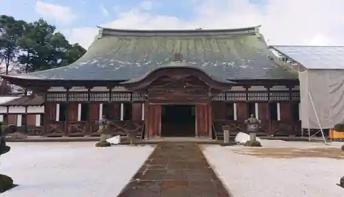 瑞龍寺の本殿