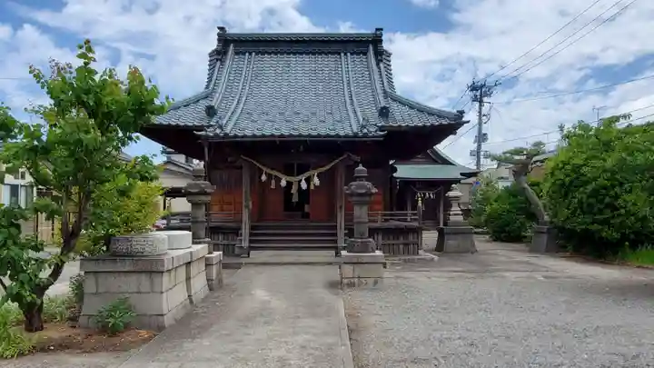 乙子神社の本殿・本堂