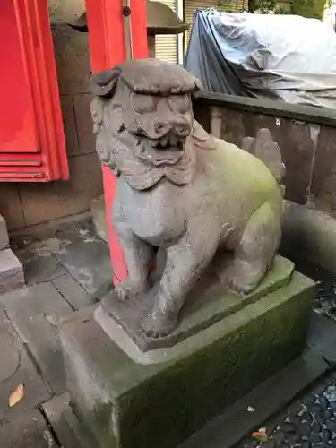 天白稲荷神社の狛犬