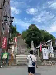 伊佐爾波神社の景色