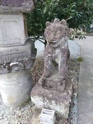 秋保神社の狛犬