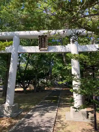 篠路神社の鳥居