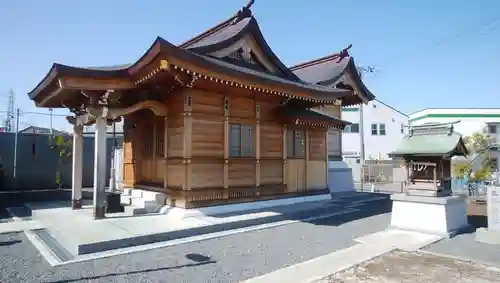西加平神社の本殿・本堂