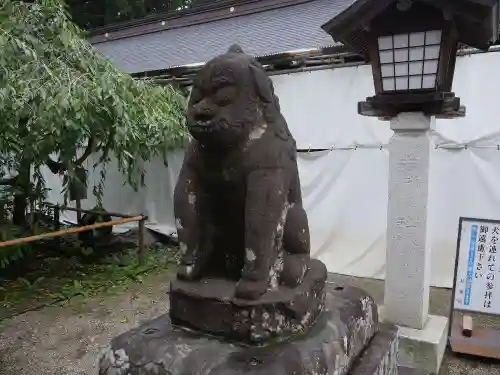 志波彦神社・鹽竈神社の狛犬