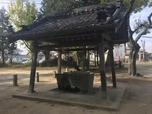 伊久智神社の手水舎