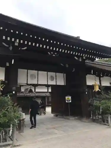 賀茂御祖神社（下鴨神社）の山門・神門