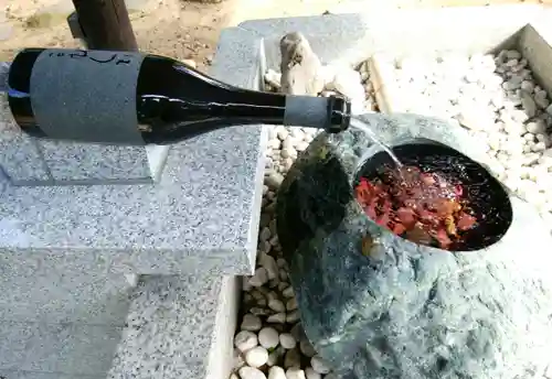 仁木神社の手水舎