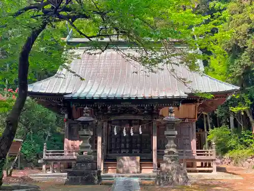 甲波宿禰神社の本殿