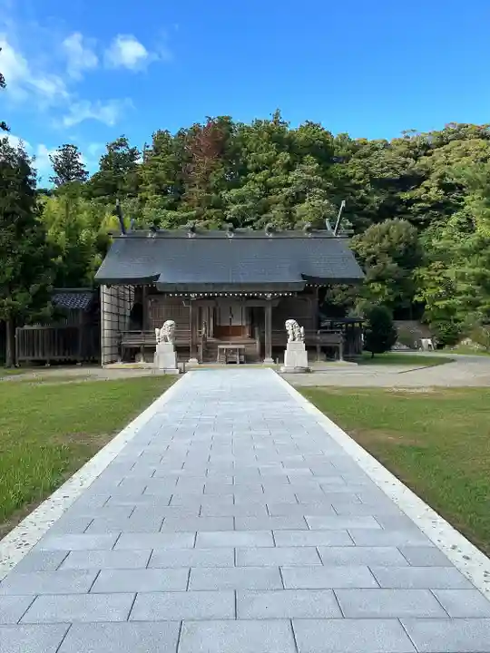 真野宮の本殿・本堂