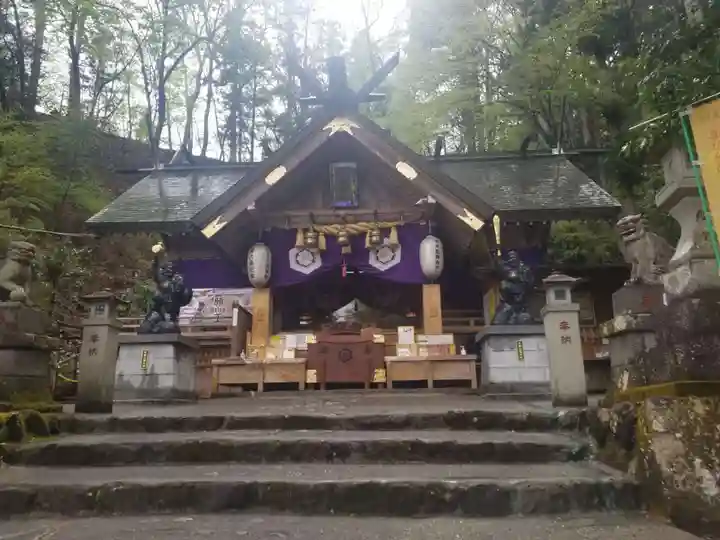 中之嶽神社の本殿・本堂