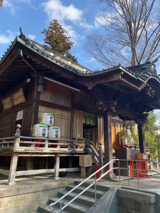 白笹稲荷神社の本殿・本堂