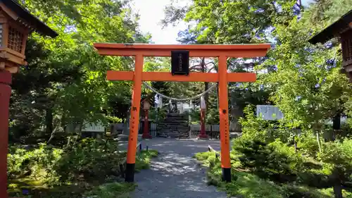 比布神社の鳥居