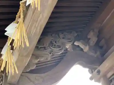 青木八坂神社の芸術