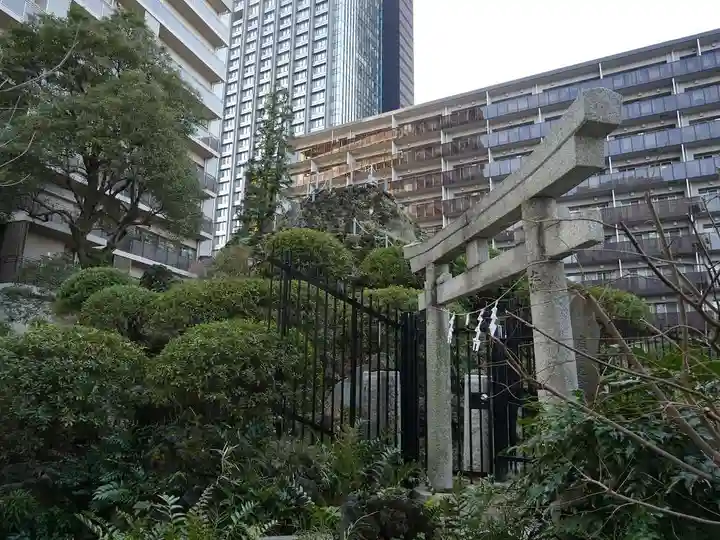 成子天神社の鳥居