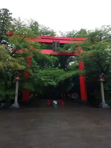 冠稲荷神社の鳥居