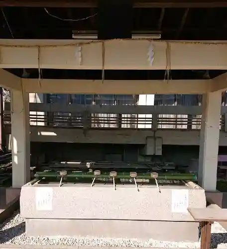 熊本縣護國神社の手水舎