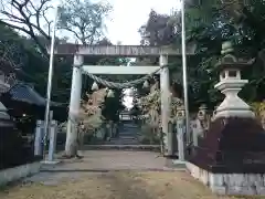 志氐神社の鳥居