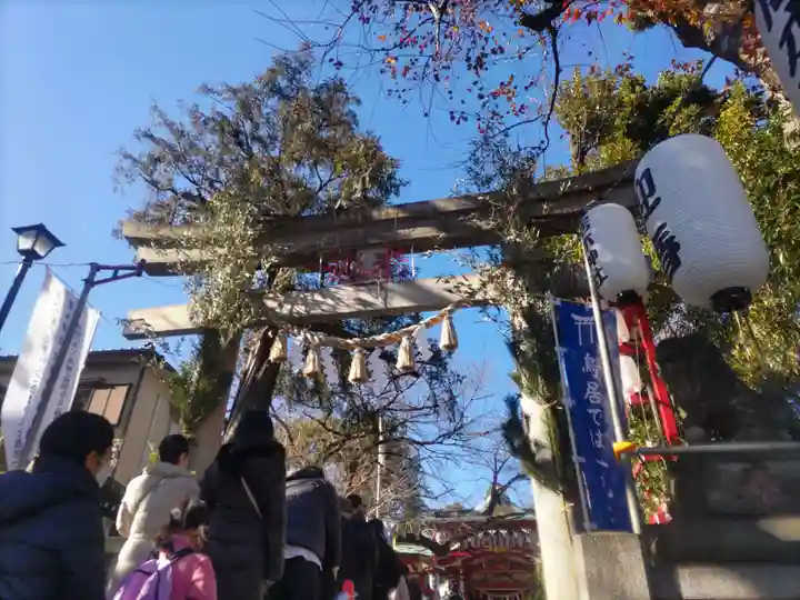 居木神社の初詣