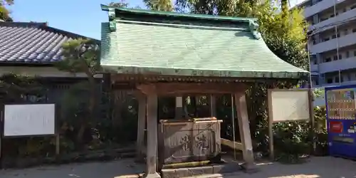 叶神社（東叶神社）の手水舎