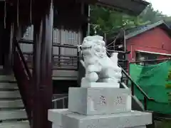 久慈大神宮の狛犬