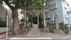 中目黒八幡神社の鳥居