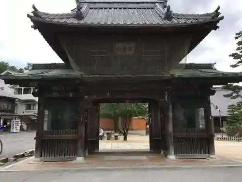 大願寺の山門・神門