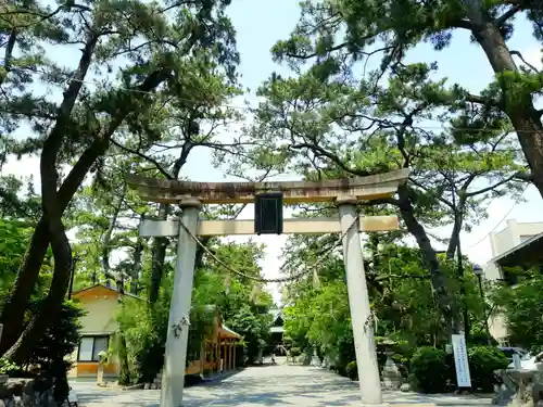 浜松八幡宮の鳥居