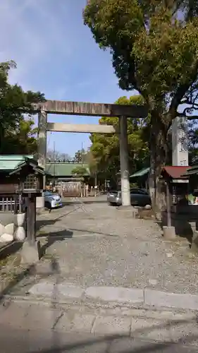 若宮神明社の鳥居