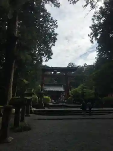 北口本宮冨士浅間神社の鳥居