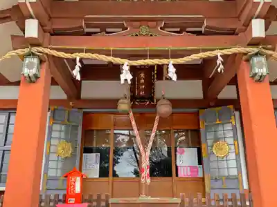 寒田神社の本殿・本堂