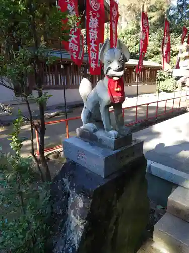 進雄神社の狛犬