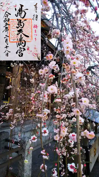 湯島天満宮の自然