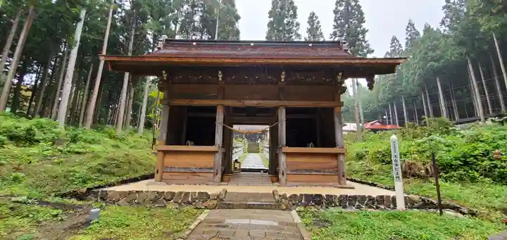 天台寺の山門・神門