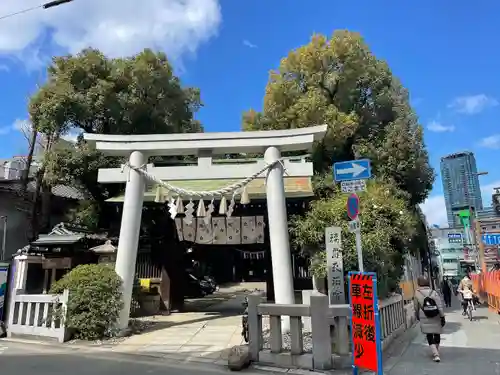 福島天満宮の鳥居