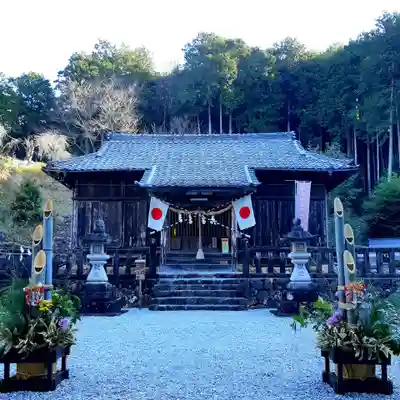 蜂前神社の本殿・本堂