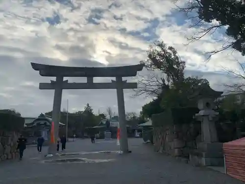 豊國神社の鳥居