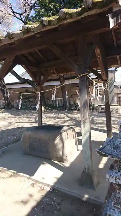 第六天神社の手水舎