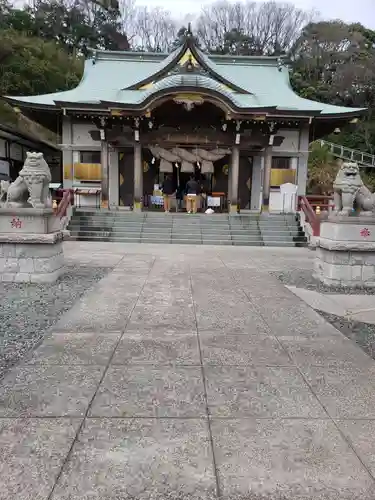 本牧神社の本殿・本堂