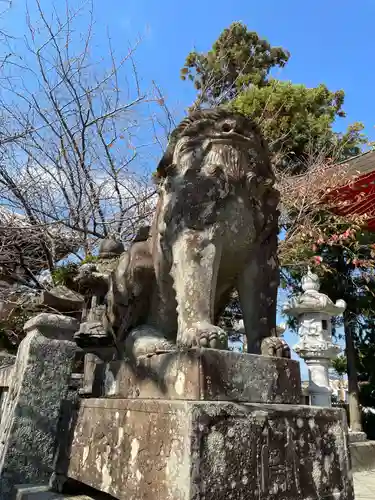 井上八幡神社の狛犬