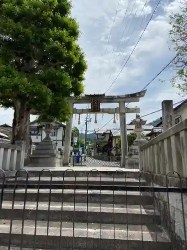 八大神社の鳥居