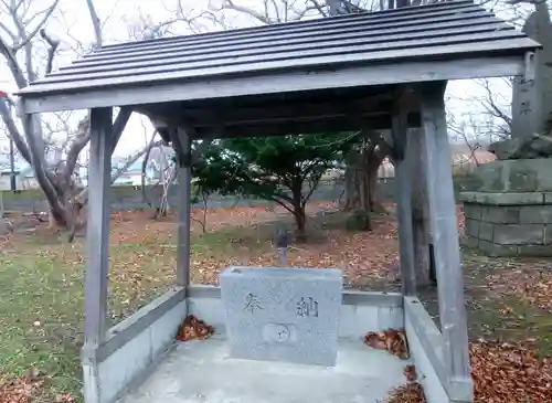 石狩八幡神社の手水