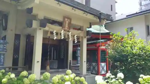 坐摩神社の本殿