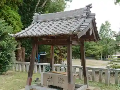 阿久比神社の手水舎