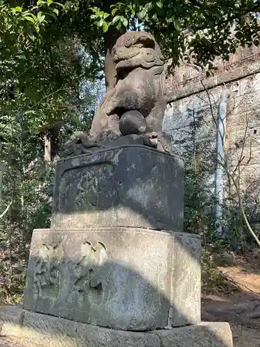 西向天神社の狛犬