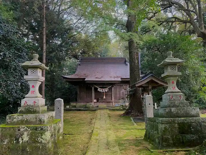 子安神社の本殿・本堂