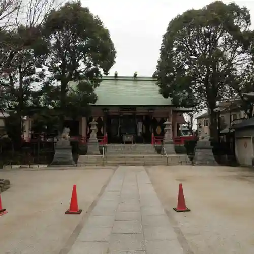 上平井天祖神社の本殿・本堂