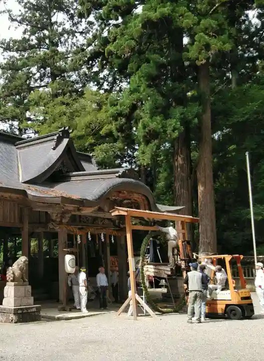 伊和神社の本殿・本堂