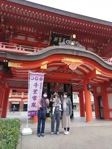 千葉神社の山門・神門